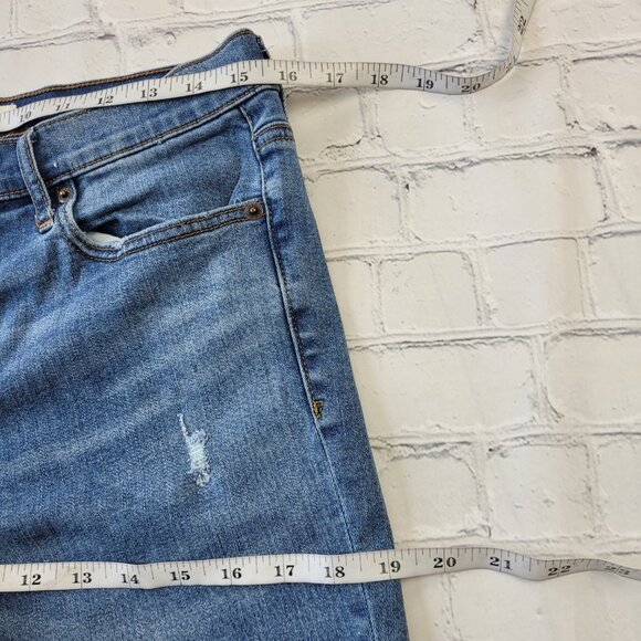 Gap Woman’s blue true skinny ankle jeans size 31 R - Picture 8 of 11